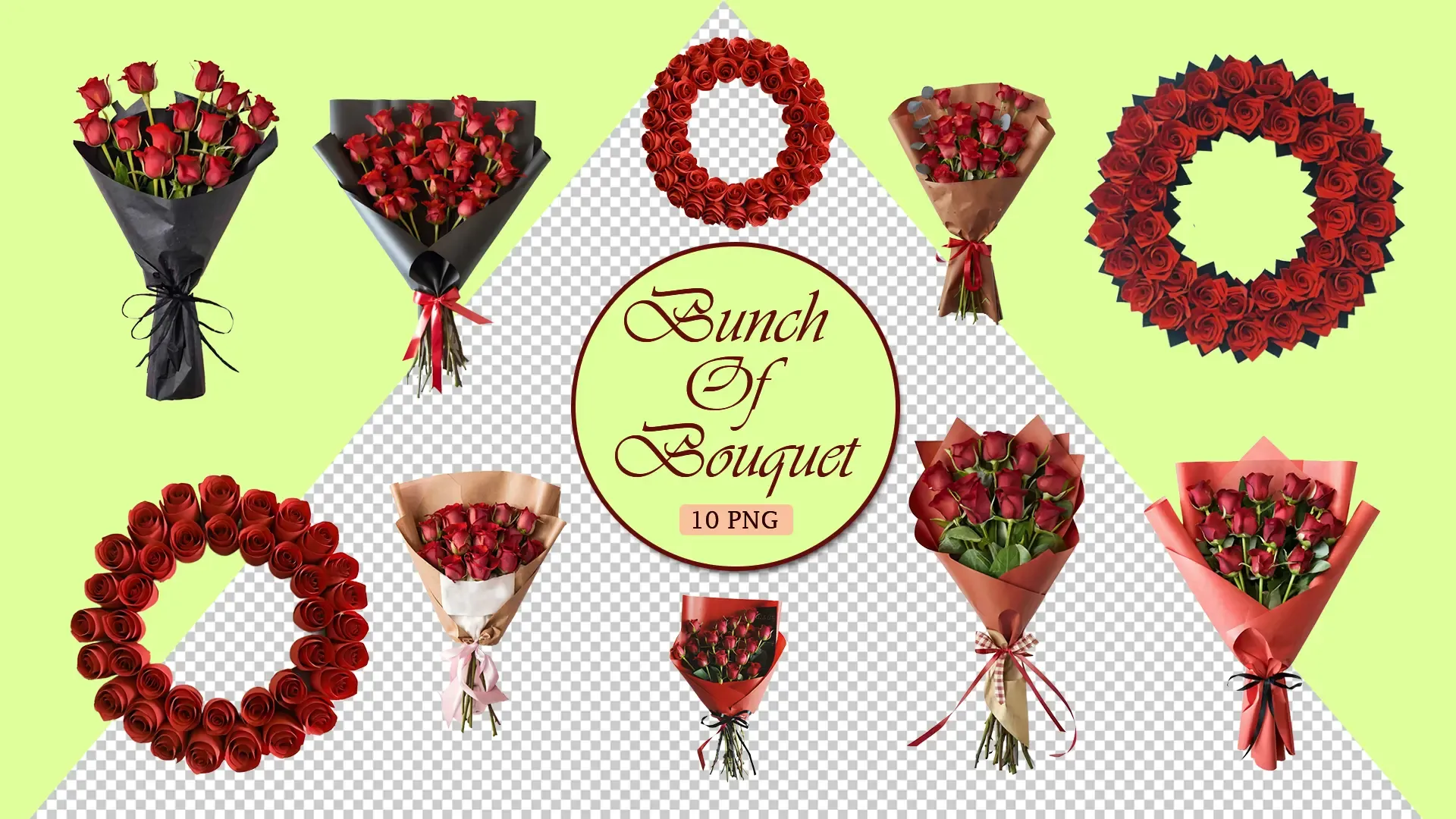 Luxurious 3D Floral Bouquet Collection